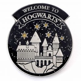 Harry Potter Pin Abzeichen H für Hogwarts Varsity Logo neue