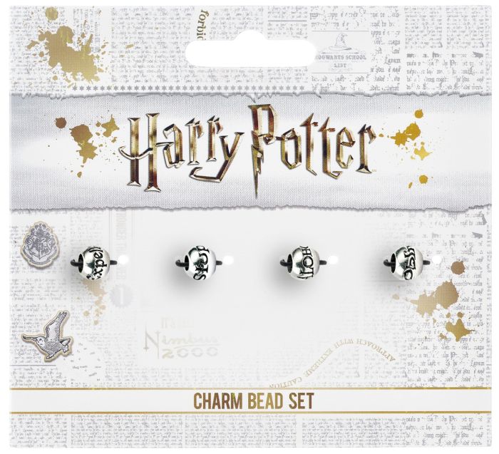 Harry Potter Silver Plated Charms (Set Of 4) 