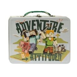 Minecraft Adventure Attitude Carry All Lunch Box