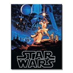 Star Wars A New Hope Metal Sign