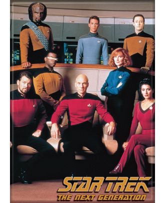 Star Trek Next Generation Crew Magnet