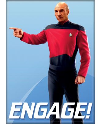 Star Trek Next Generation Picard Engage Magnet