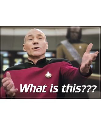 Star Trek Next Generation Picard What Is This Magnet