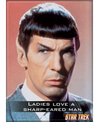 Star Trek Classic Spock Sharp Eared Man Fridge Magnet 