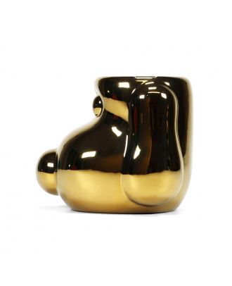 Wallace and Gromit - Gold Plated Gromit Head Shaped Mug