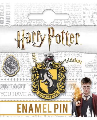 Harry Potter Hufflepuff Crest Enamel Pin