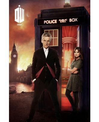 Doctor Who 12th Doctor London Fire Poster