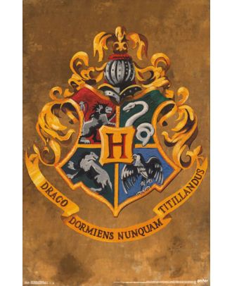 Harry Potter Hogwarts Crest 22x34 Poster