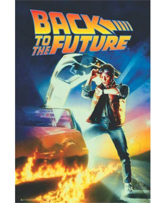 Back To The Future Movie Art 24x36 Poster