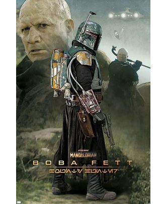Star Wars - Mandalorian - Boba Fett 22x34 Poster
