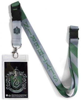 Harry Potter Slytherin Lanyard With ID Holder
