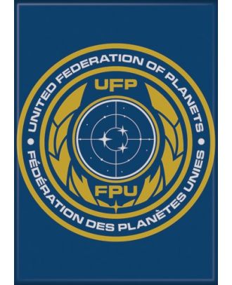 Star Trek Discovery UFP Logo Fridge Magnet 