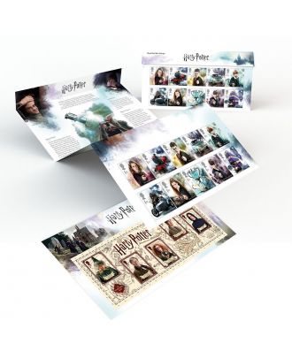 Harry Potter Royal Mail Postage Stamps Presentation Pack