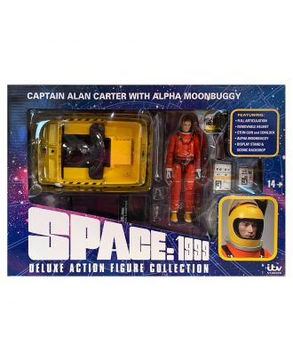 Space 1999 Captain Alan Carter and Moonbuggy Figure