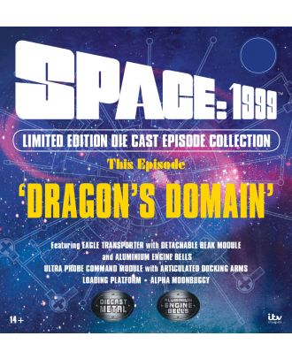 Space 1999 Dragon's Domain Eagle Transporter Detachable Beak and UPCM 