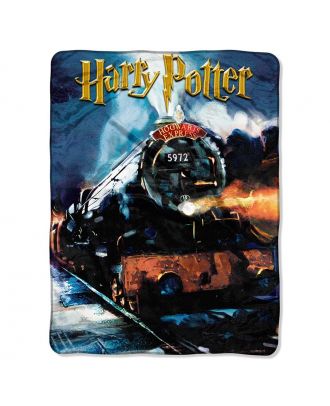 Harry Potter Hogwarts Express Micro Raschel Throw Blanket