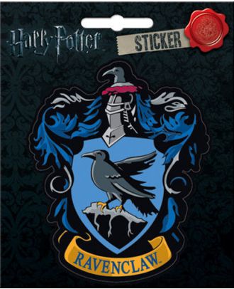 Harry Potter Ravenclaw Crest 4 x 4 1/2 Inch Sticker