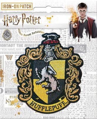 Harry Potter Hufflepuff Iron On Patch