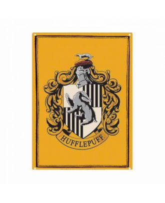 Harry Potter Hufflepuff Crest Small Tin Sign
