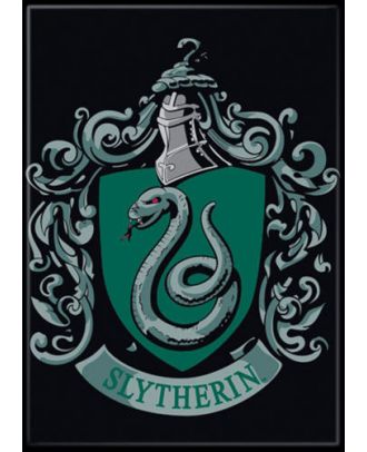 Harry Potter Slytherin Crest  2 1/2 in. x 3 1/2 in Magnet 