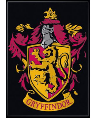 Harry Potter Gryffindor Crest 2 1/2 in. x 3 1/2 in Magnet 
