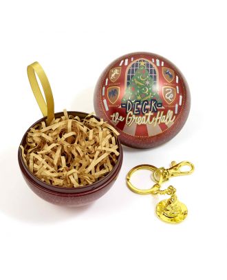 Harry Potter Deck The Great Hall Holiday Tree Ornament with Necklace 
