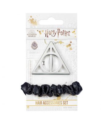 Official Harry Potter Deathly Hallows Hair Accessory Set