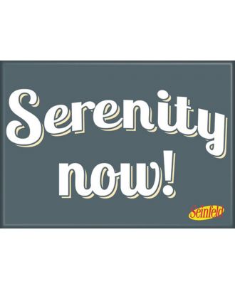 Seinfeld Serenity Now Photo Magnet