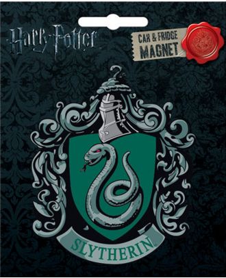 Harry Potter Slytherin Die Cut Fridge / Car Magnet
