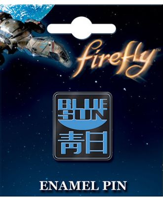 Firefly Blue Sun Enamel Pin