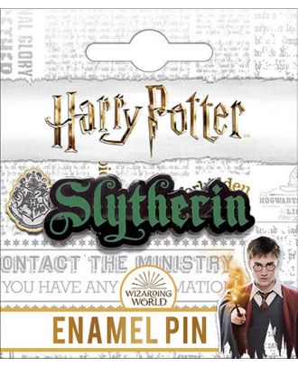 Harry Potter Slytherin Name Enamel Pin