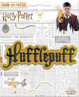 Harry Potter Hufflepuff Name Iron On Patch