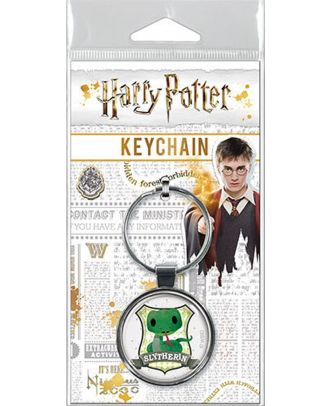 Harry Potter Slytherin Charms Round Keychain