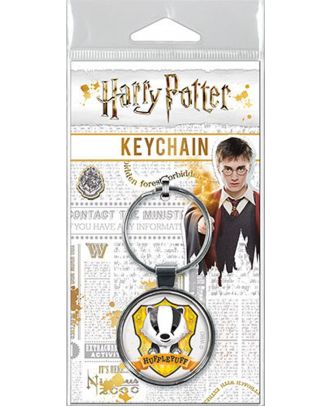 Harry Potter Hufflepuff Charms Round Keychain