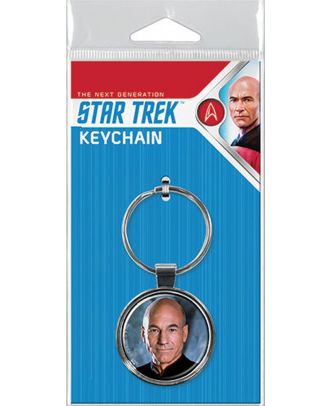 Star Trek Picard Face Keychain