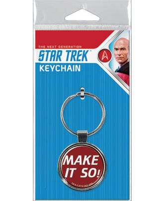 Star Trek Picard Make It So Keychain
