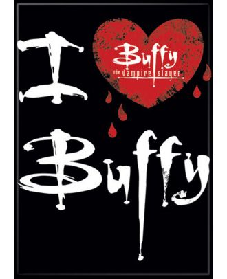 Buffy The Vampire Slayer I Heart Buffy Magnet