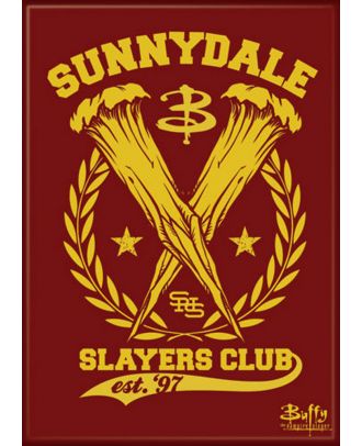 Buffy The Vampire Slayer Sunnydale Slayers Club Magnet