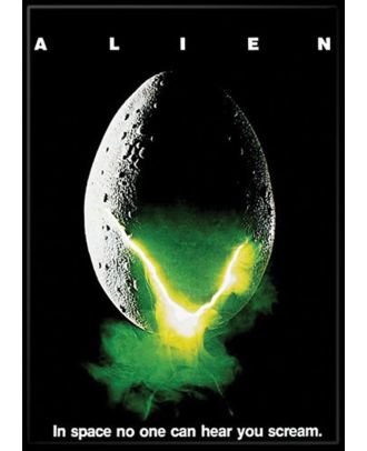 Alien Movie Poster 3.5 x 2.5 Magnet 