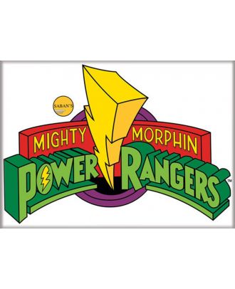 Power Rangers Logo 3.5 x 2.5 Magnet 