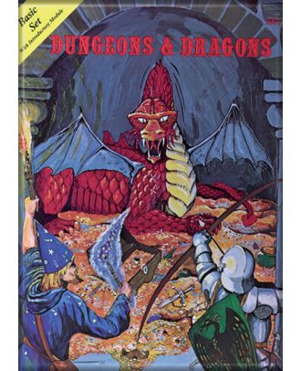 Dungeons and Dragons Basic Set 3.5 x 2.5 Magnet