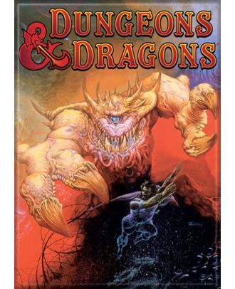 Dungeons and Dragons Motp Cover Art 3.5 x 2.5 Magnet