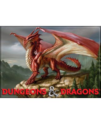Dungeons and Dragons Dragon 4th Edition 3.5 x 2.5 Magnet