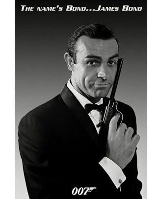 James Bond The Name's Bond 24x36 Poster