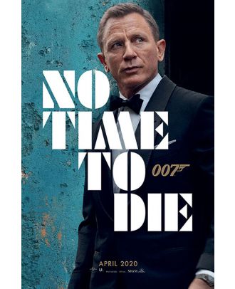 James Bond No Time To Die 24x36 Poster