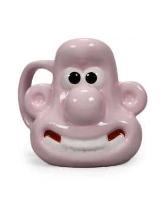 Wallace and Gromit - Wallace Head Shaped Mug