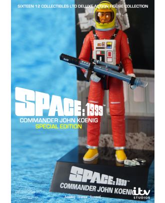 Space: 1999 Koenig Special Edition in Alpha Spacesuit with Alp Laser Rifle