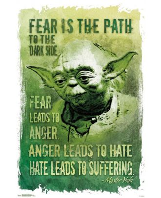 Star Wars - Yoda Do Or Do Not 22x34 Poster